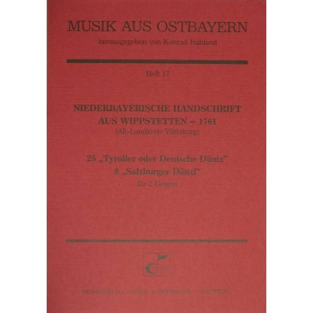 Tyroller oder Deutsche D&auml;ntz + Salzburger D&auml;nzl