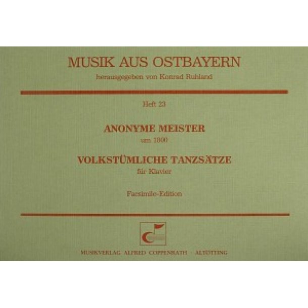 Volkst&uuml;mliche T&auml;nze