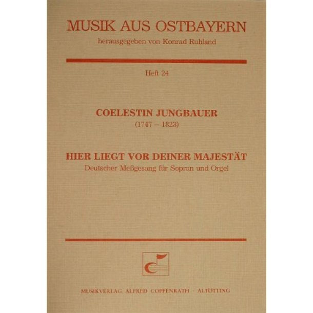 Hier liegt vor deiner Majest&auml;t : D-Dur