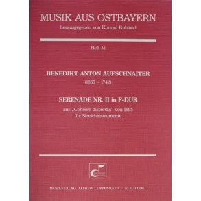 Serenade Nr. II in F-Dur : aus: Concors discordia von 1695