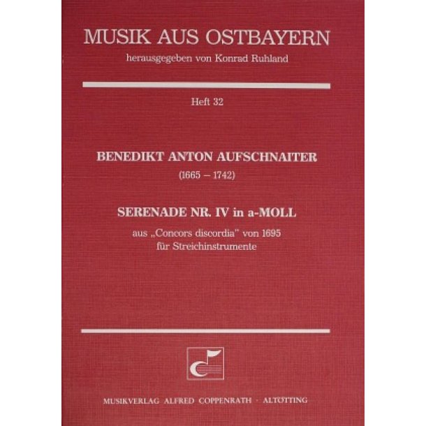 Serenade Nr. IV in a-Moll : aus: Concors discordia von 1695