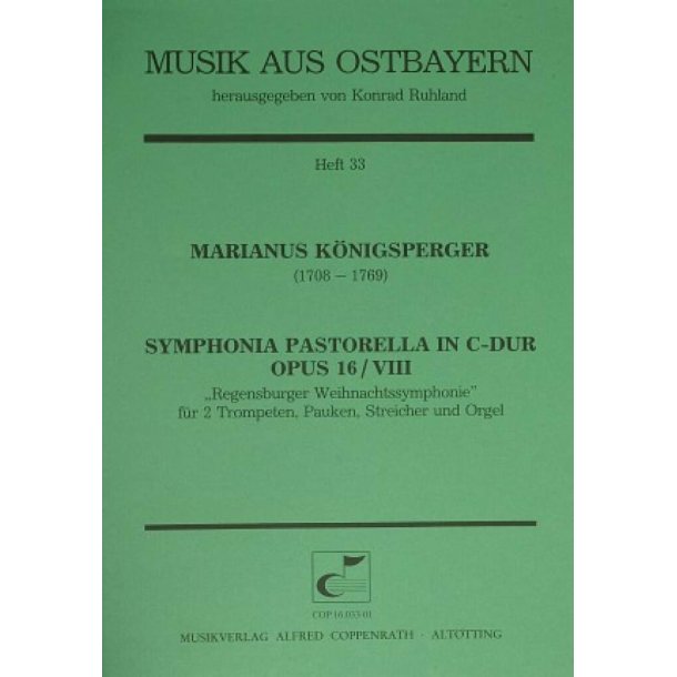 Symphonia Pastorella in C-Dur : C-Dur