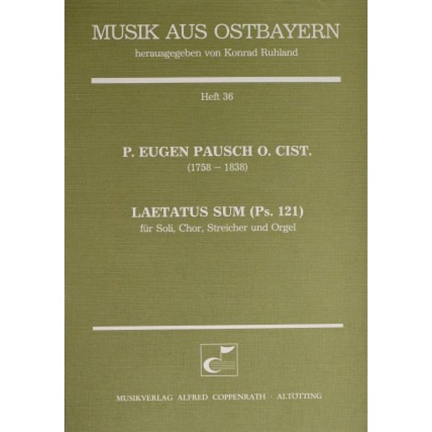 Laetatus sum : A-Dur