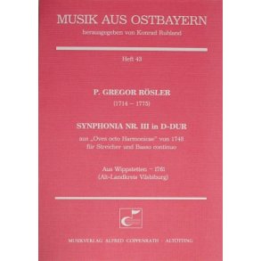 Synphonia Nr. III in D-Dur : aus: Oves octo Harmonicae von 1748