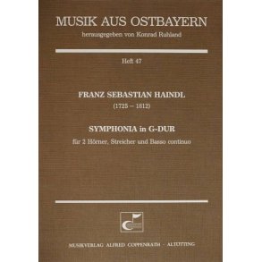 Symphonia in G-Dur : G-Dur