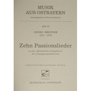 Brenner: Zehn Passionslieder