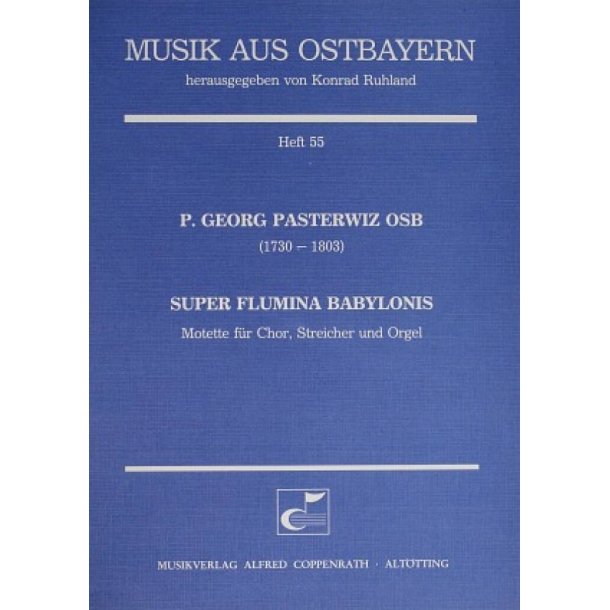Super flumina Babylonis : c-Moll