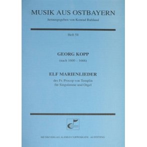Kopp: Elf Marienlieder