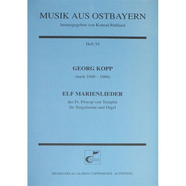 Kopp: Elf Marienlieder