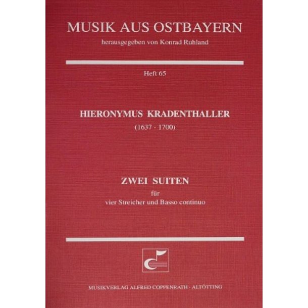 Kradenthaler: Zwei Suiten