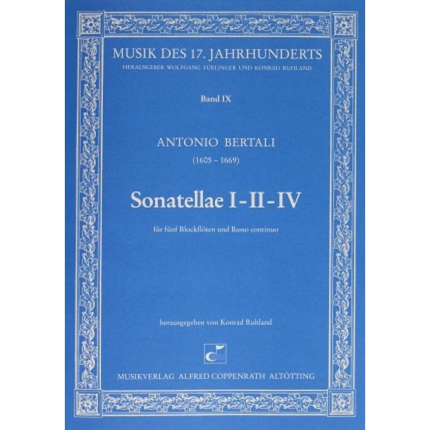Bertali: Sonatella I-II-IV