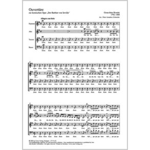 Ouvertüre zur komischen Oper Barbier von Sevilla
