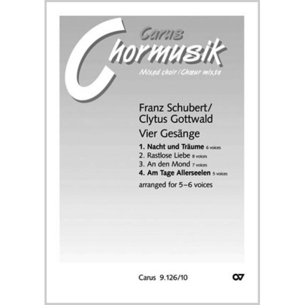 Nacht und Tr&auml;ume- Am Tage Allerseelen