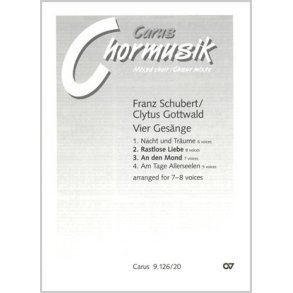 Schubert/Gottwald: Rastlose Liebe- An den Mond