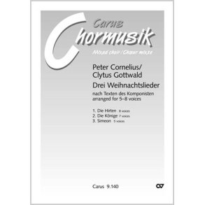 Cornelius/Gottwald: Drei Weihnachtslieder