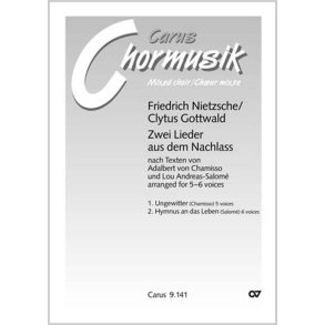 Nietzsche/Gottwald: Zwei Lieder aus dem Nachlasse