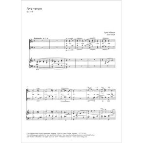 Ave verum : G-Dur