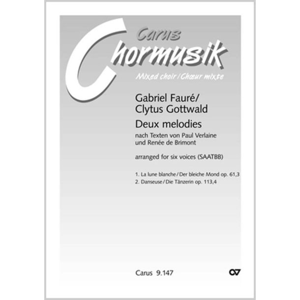 Gottwald/Faur&eacute;: Deux Melodies