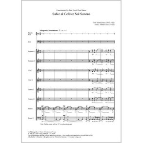 Salve al Celeste Sol Sonoro [Klare Morgenstunden]