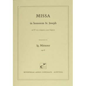 Missa in honorem S. Joseph : C-Dur