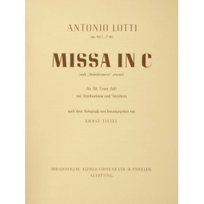 Missa in C : Studentenmesse