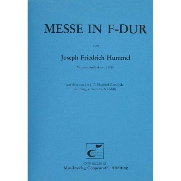 Messe in F-Dur