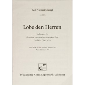 Lobe den Herren : Liedkantate