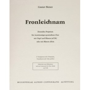 Fronleichnam : Deutsches Proprium