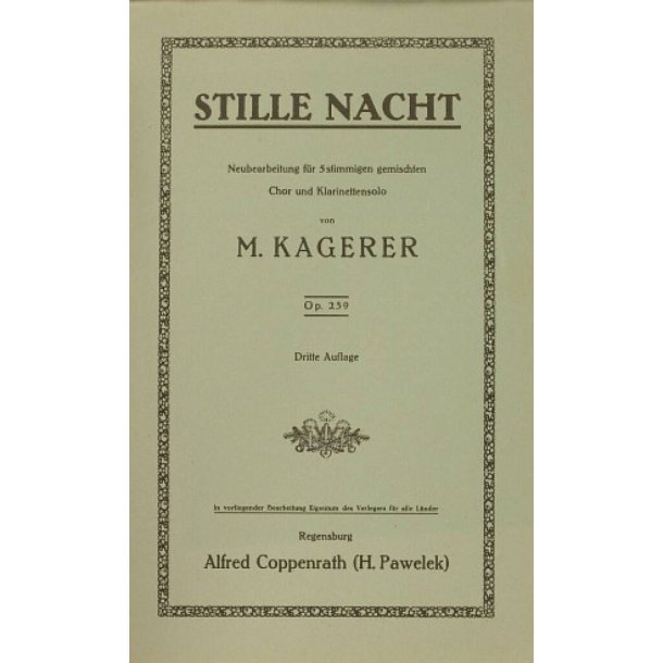 Stille Nacht : Des-Dur