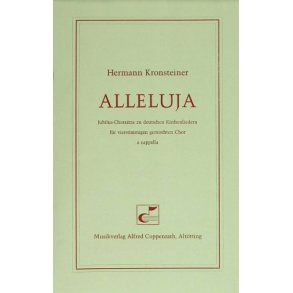 Alleluja : Jubilus-Chorsätze zu deutschen Kirchenliedern