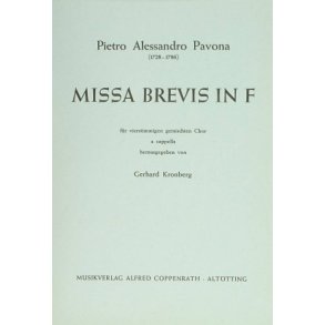 Missa brevis in F : F-Dur