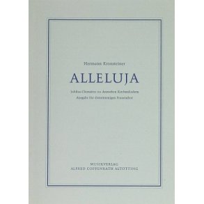 Kronsteiner: Alleluja Jubilus-Chorsätze