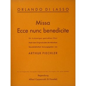 Missa Ecce nunc benedicite