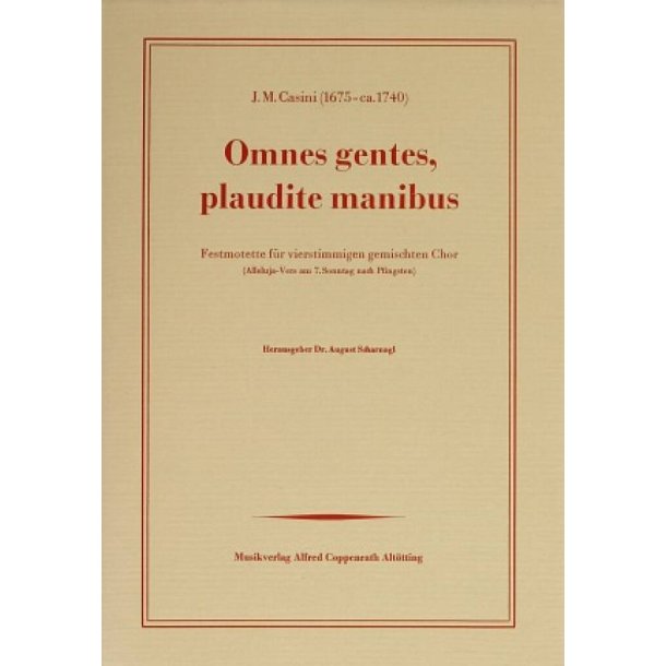 Omnes gentes, plaudite manibus : Festmotette