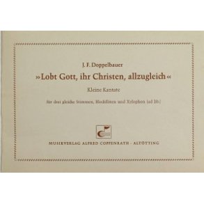 Lobt Gott, ihr Christen, allzugleich : G-Dur