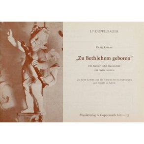 Zu Bethlehem geboren : G-Dur