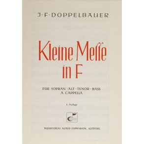 Kleine Messe in F : F-Dur