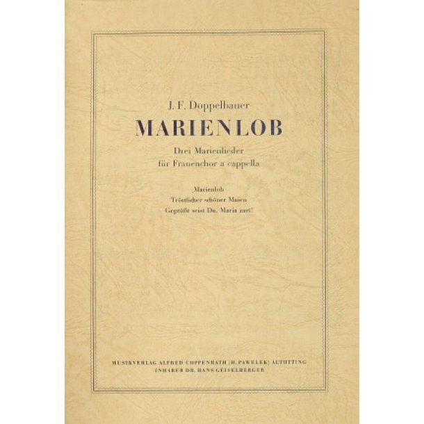 Doppelbauer: Drei Marienlieder