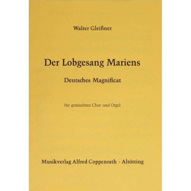 Der Lobgesang Mariens : Deutsches Magnificat