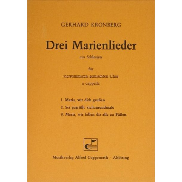Kronberg: Drei Marienlieder aus Schlesien
