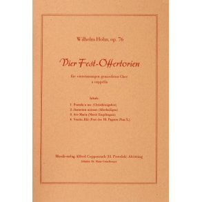 Hohn: Vier Fest-Offertorien