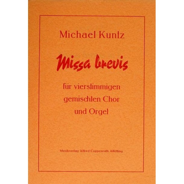 Missa brevis in C : C-Dur