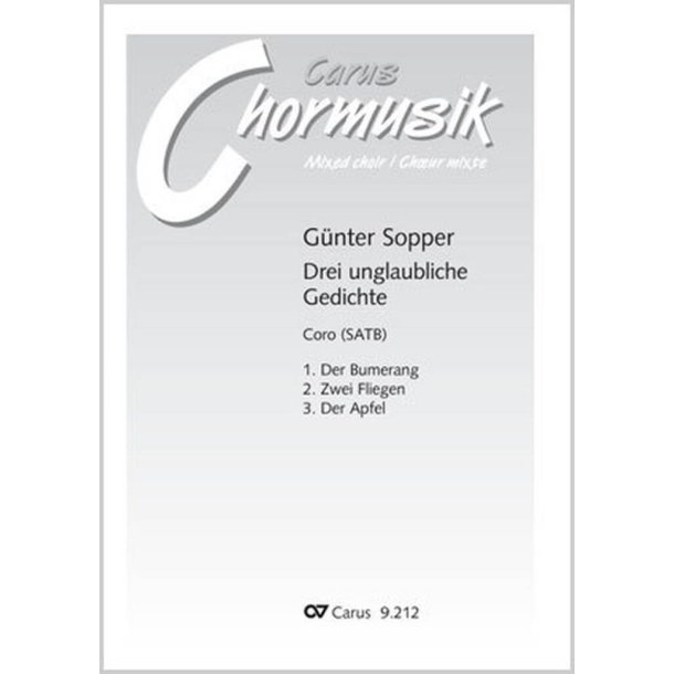 Drei Unglaubliche Gedichte