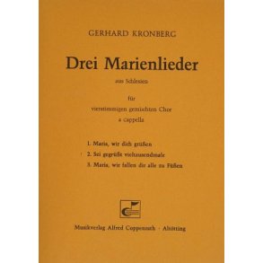 Kronberg: Drei schlesische Marienlieder
