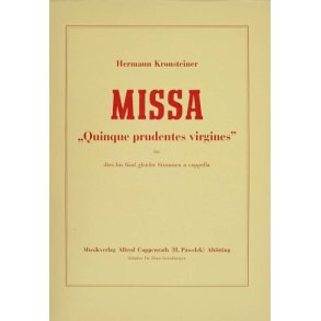 Missa : Quinque prudentes virgines