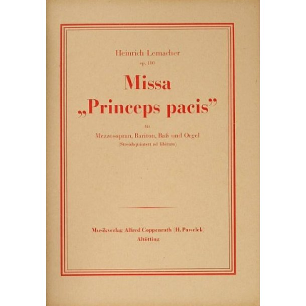 Missa Princeps pacis