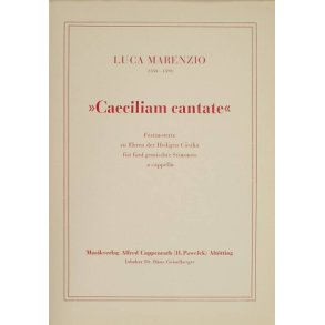 Caeciliam cantate : Festmotette zu Ehren der Heiligen Cäcilia