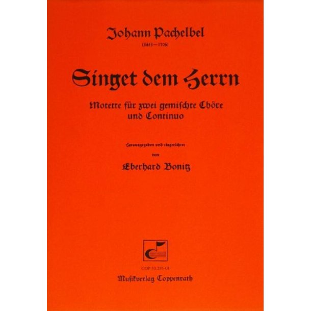 Singet dem Herrn : C-Dur
