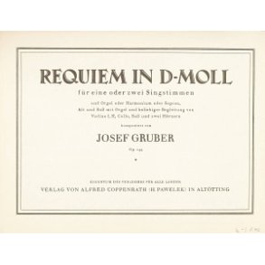 Requiem in d-Moll : d-Moll