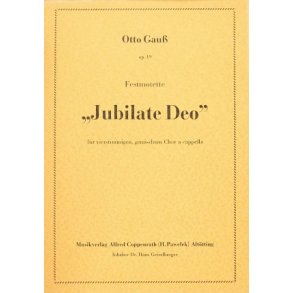 Jubilate Deo : Festmotette